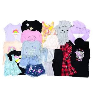 Girls Size 10/12 Clothing Bundle - 18 Pieces